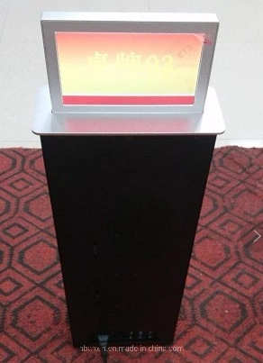 LED Retractable Screen Used for Attendees Information in Conference Room